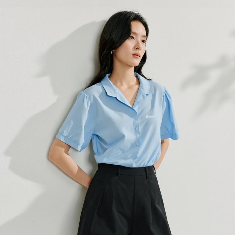 INMAN Women's French Commuter Short-Sleeved Shirt