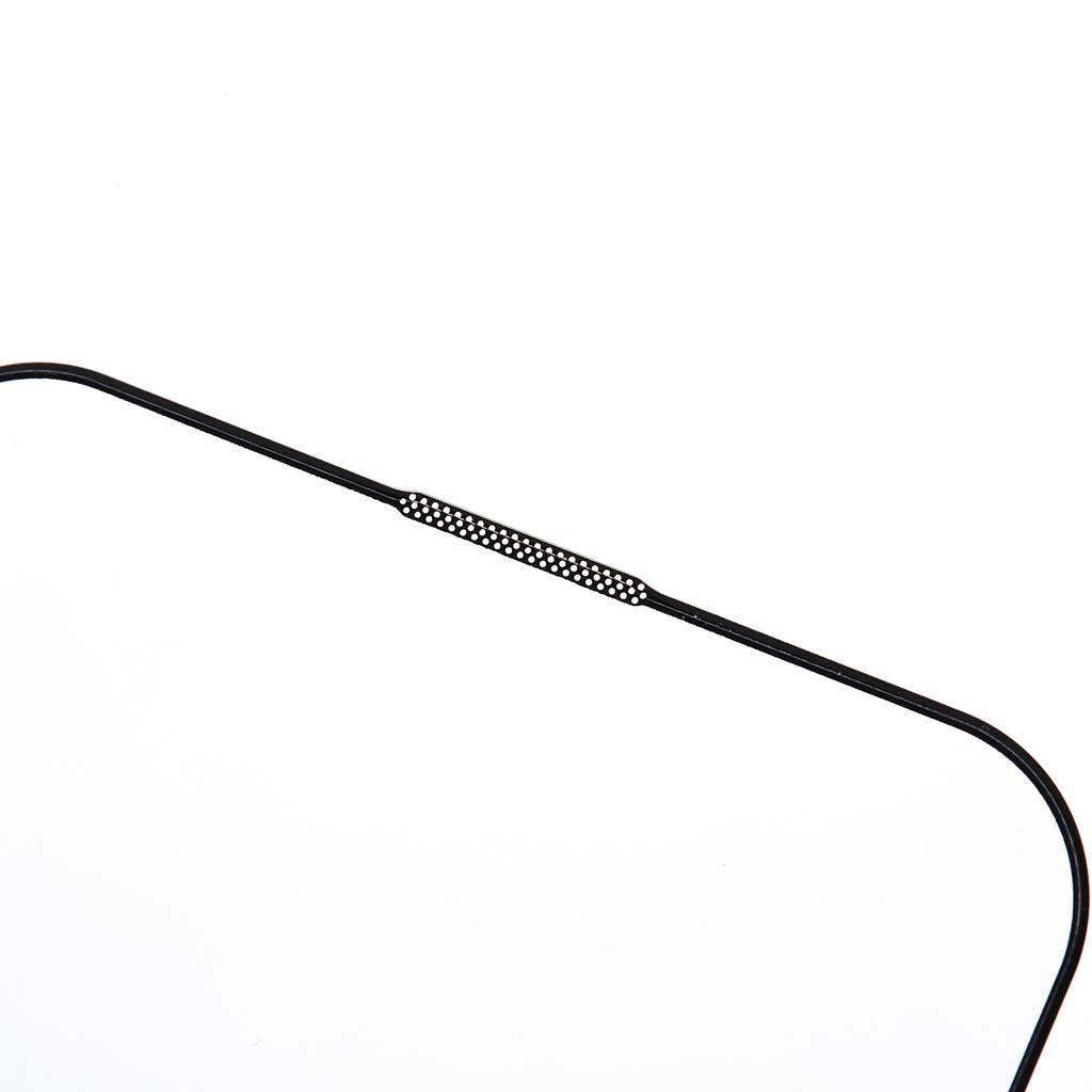 For iPhone 15 Anti-static Screen Protector Anti-dust Full Cover Full Glue Tempered Glass Film