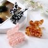 New Colorful Hair Claw Clip Acetate Ponytail Hairpin Headwear Hair Accessories Hair Clamp for Women
