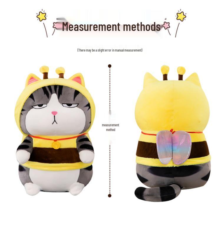 His Majesty Wansui Bazhahei Plush Cat Doll - Cute Birthday Gift for Girls