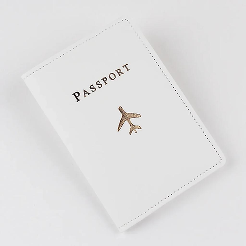 Fashion New Travel Passport Cover Women Men Passport Credit Card Holder Case PU Leather Business Card Passport Wallet