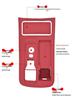 Chery Jetour X70PLUS Center Console Silicone Anti-Slip Gear Pad Car Accessory