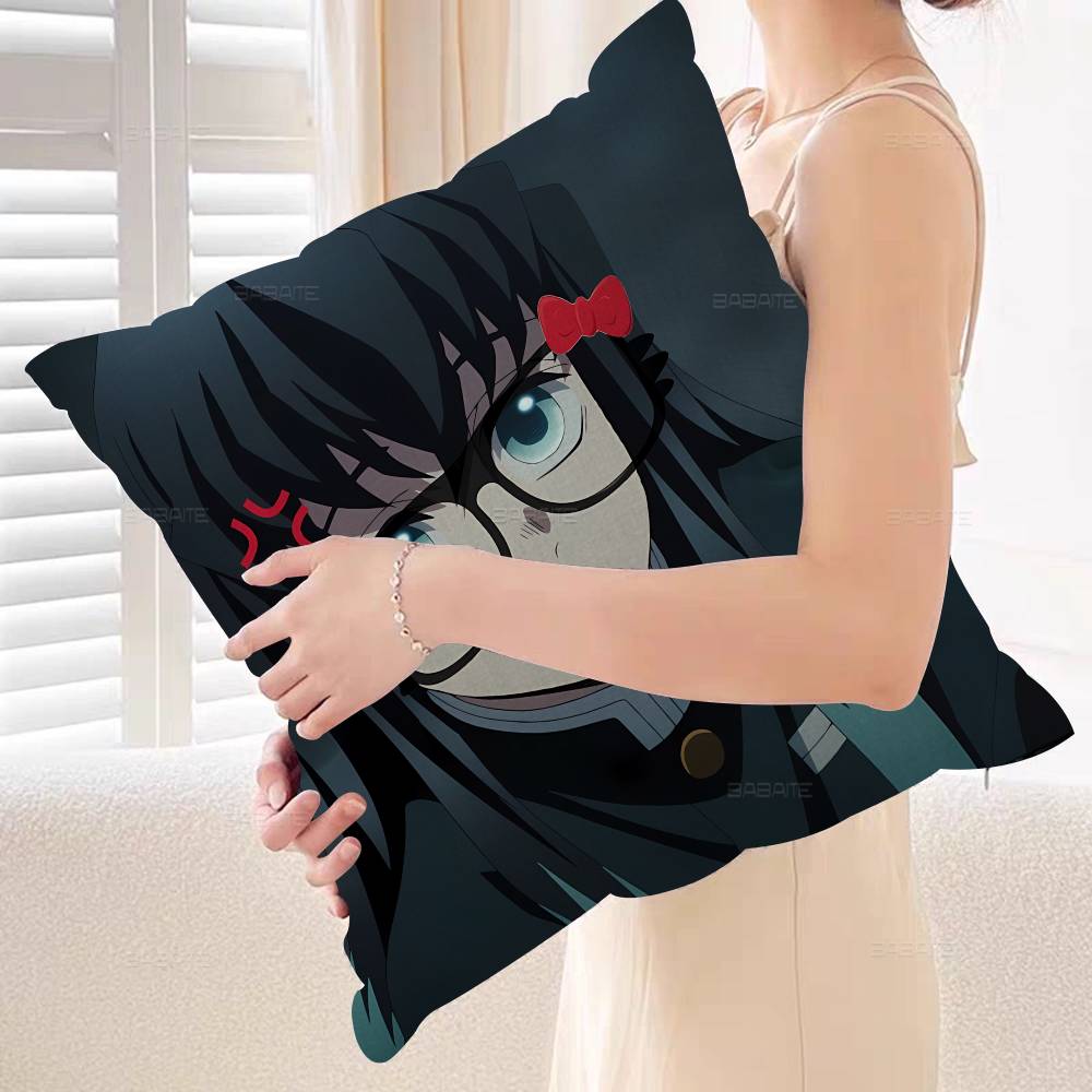 Anime Character Muichiro Tokito Pillow Anime Pillow Sofa Bed Head Pillow Cover Cushion Cover x cm Fashion