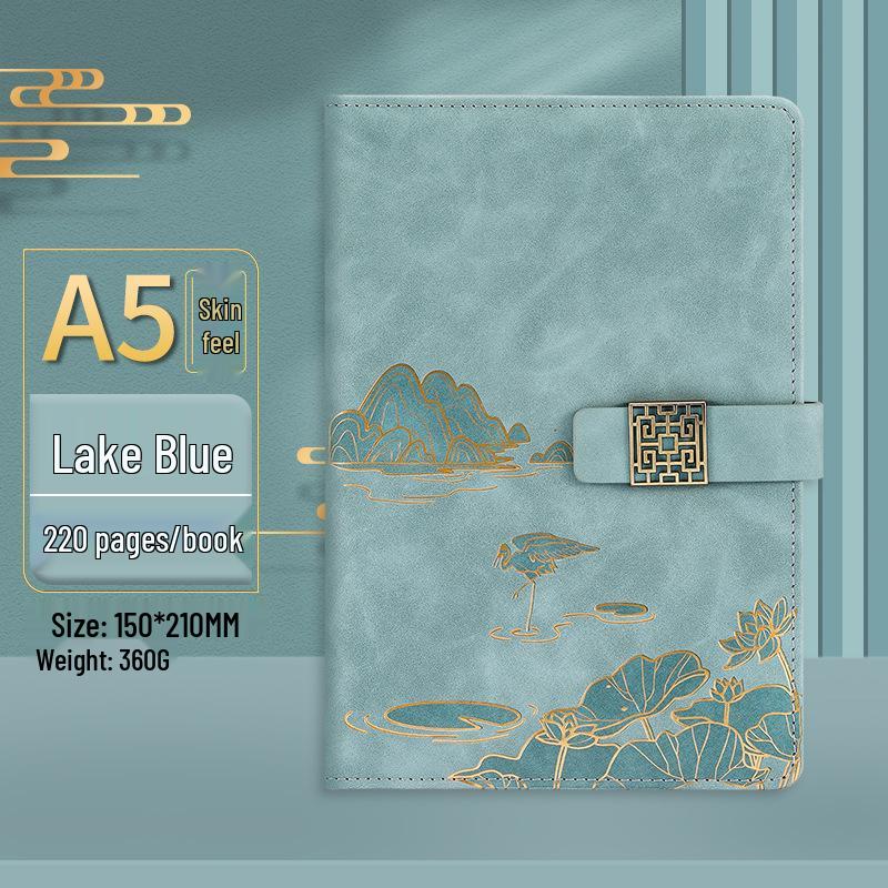 Customizable A5 National Tide Notebook Gift Set with USB and Logo Printing