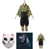 Elegant Demon Slayer Kimetsu No Yaiba Sabito Cosplay Costume High-quality Full Set For Parties