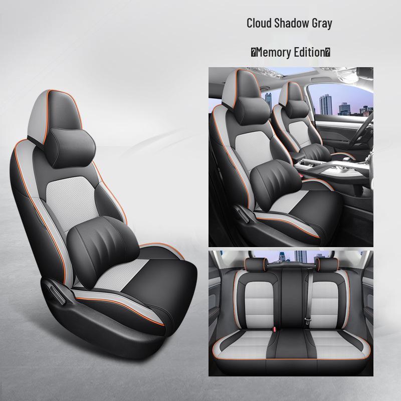 Universal Full Leather Car Seat Cushion for Bin Yue - Four Seasons, Five-Seater
