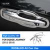 For Dodge Journey JUCV Fiat Freemont 2011 2012 2013 2014 2015 2016 2017 2018 ABS Chrome Silver Car Door Handle Bowl Cover Trim