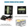 Digital Chainsaw Tachometer Tach Gauge Digital Display Pulse Speedometer for Gesture Induction Chain Saw Cropper Generator Lawn Mower RV ATV Dirt Bike