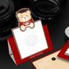 Peking University Small Bear Standing Sticky Notes