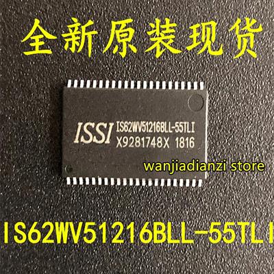 Original IS62WV51216BLL-55TLI IS62WV51216BLL TSOP44 Memory Chips IC Static Random Access Memory Chips Patch TSOP44