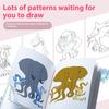 10Pcs Anime Game Tung Tung Tung Sahur Coloring Drawings Stationery Italian Brainrot Coloring Books Funny Tralalelo Stick Figures