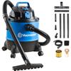wet and dry vacuum cleaner - Vacmaster - 1250 W - 20 L - Blue - Foam filter - Sound level 89 dB