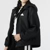 Adidas Solid Color Logo Casual Sports Jacket Women Outerwear Black IM8813