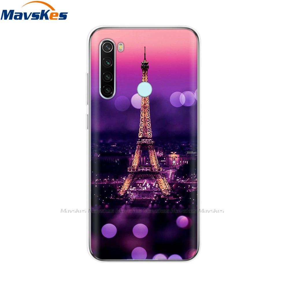 Phone Case for Xiaomi Redmi Note 8T Case 6.3" Silicon Soft TPU Back Cover for Redmi Note 8 8T Note8 Pro Case Protect Shell Coque