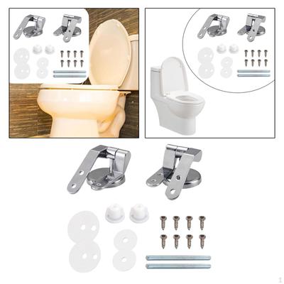 Charnières de couvercle supérieur de siège de toilette, raccords, accessoire général, tige filetée et vis, pièces de rechange robustes