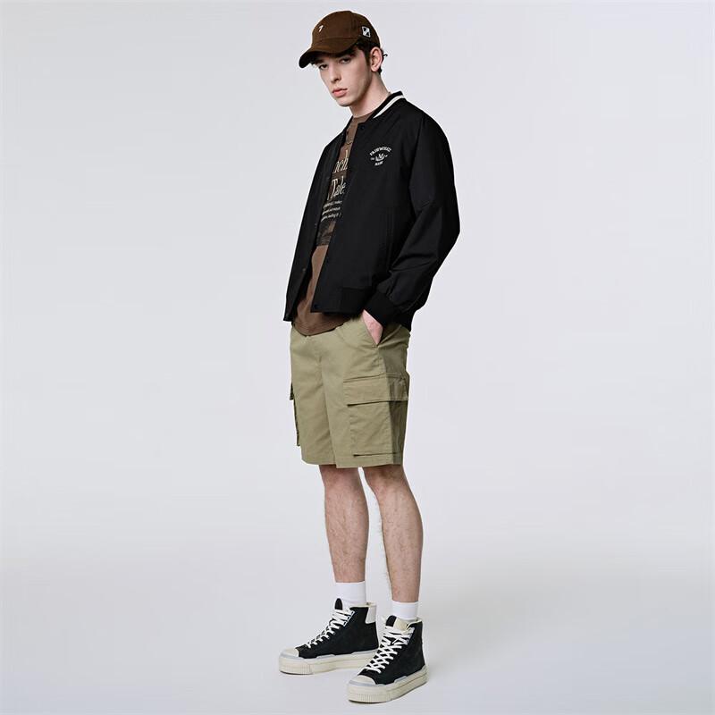 Mark Fairwhale Herren Lässige Winddichte Baseballjacke