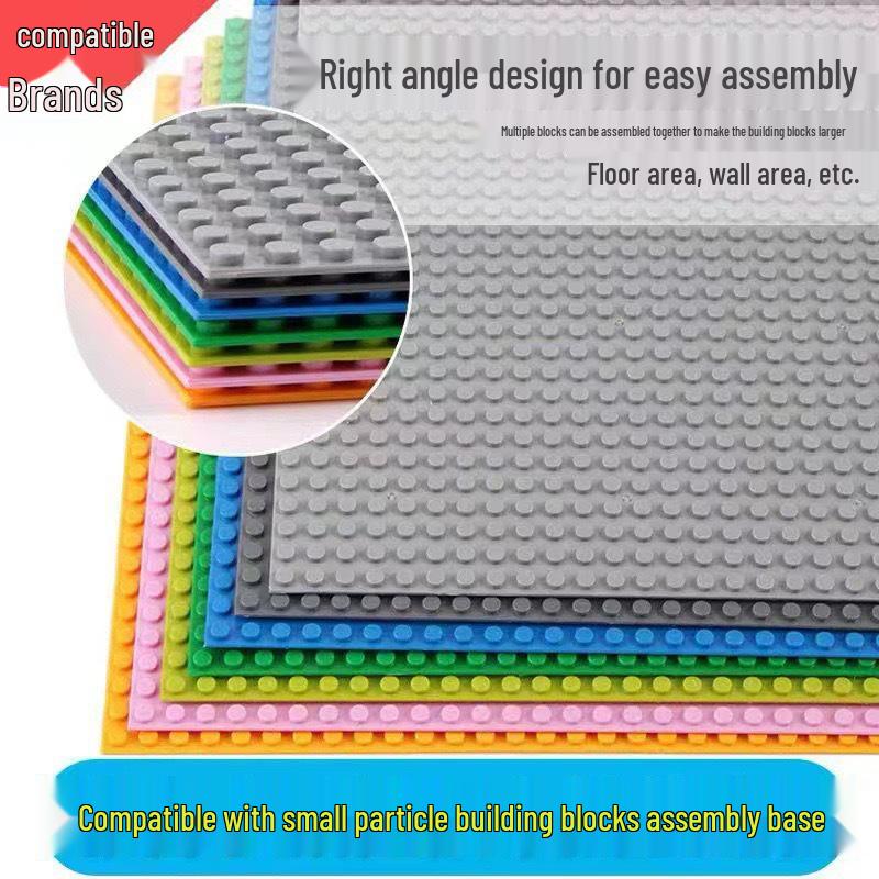 Kompatible 32x32 Grundplatte für Bausteinwände