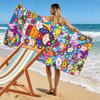 Colorful Cartoon Pattern Towel A must-have beach towel for beach travel