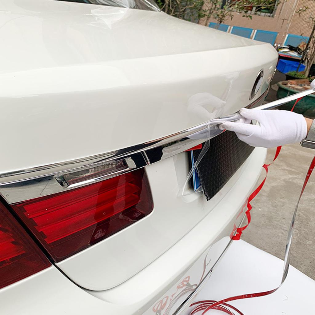 Chrome Moulding Trim for Car Automotive Side Body Trim Molding Strip Self-Adhesive for Motor/Truck Door Window Bumper