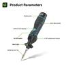 Newbeny 30W Electric Soldering Iron Gun Welder Hot Air Gun Heating Welding Machine 400℃ Adjustable Temperature For 12V Battery