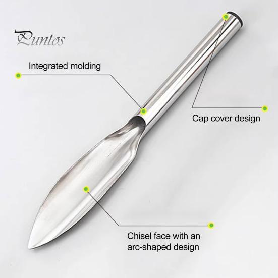 Narrow Pointed Hand Shovel Stainless Steel Garden Trowel, Gardening Shovel, Small Tool for Planting Digging Planting, Weeding, Clamming, Dig