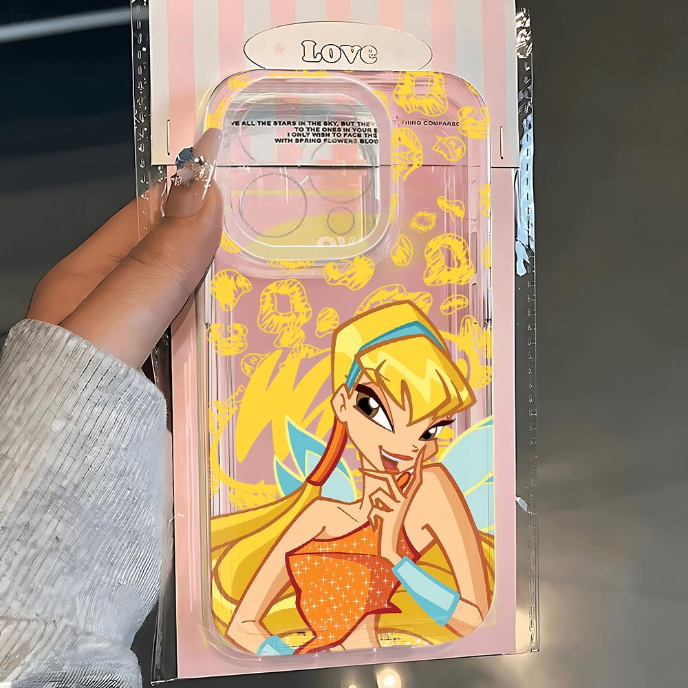 Lovely w-winxs c-clubs Phone Case For Samsung Galaxy S26 S25 S24 S23 S22 S21 S20 Note20 Edge Plus Ultra Lite 5G Clear Back Cover