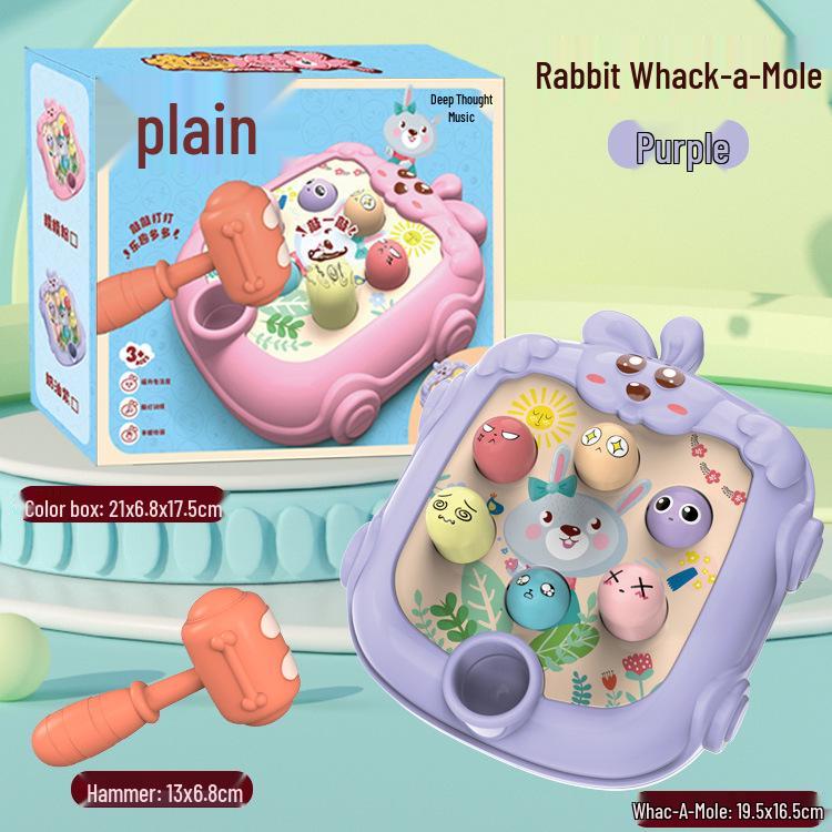 Global Whack-a-Mole Game: Fun Cartoon Toy for Kids' Early Education and Puzzle Thinking Training