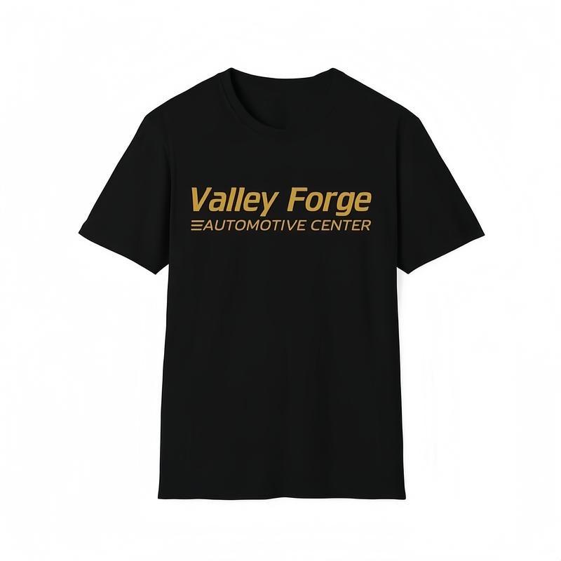 Valley Forge Automotive Center T-Shirt – Unisex Softstyle Tee for Car S