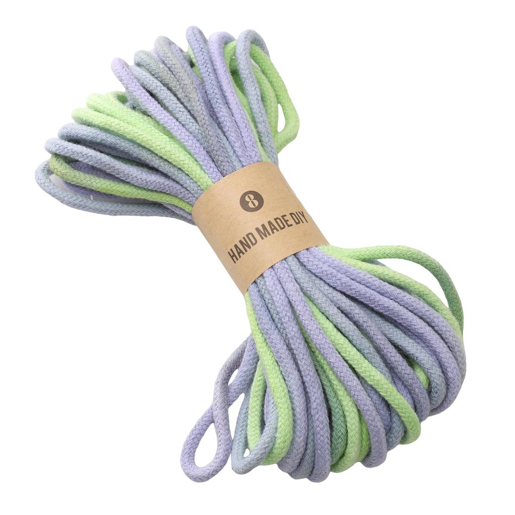 Core Cotton Monochrome Braided Rope Cotton Cord Thread String DIY Beading Bracelet Jewelry Making