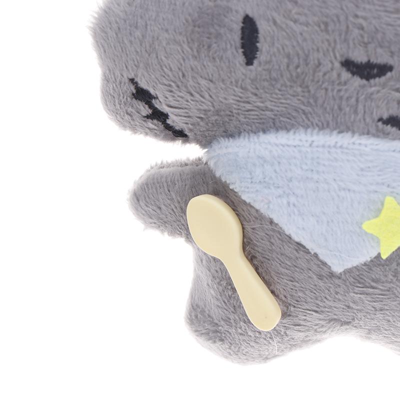 Soft Keychain Cartoon Wolf Sheep Pendant Keychain Squeak Toy Plush Stuffed Key Chains Bag Decorations Couple Friends Kids Gift