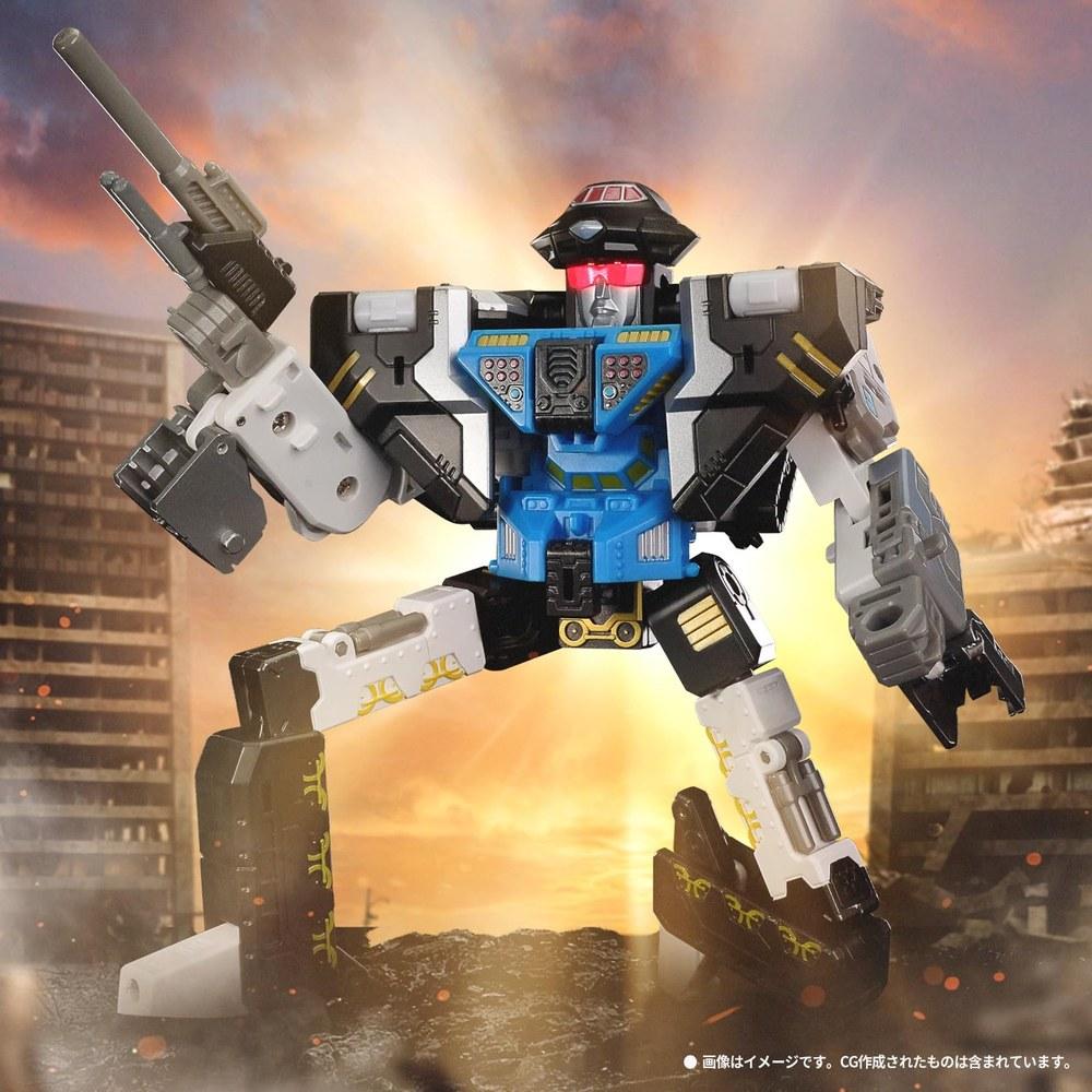BEASTBOX 52TOYS Beastbox 1/4 Squad Firepower Robo Action Figure Four-Unit Transforming Battle Robot Retro Toy for Kids Boys Collectors