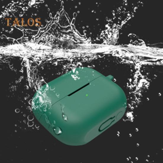 Jednobarevné ochranné pouzdro na sluchátka odolné proti nárazu odolné proti nárazu 360stupňová ochrana silikonové nabíjecí pouzdro pro SamsungGalaxy Buds 3/3pro