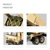 443PCS Military WW2 M142 HIMARS Boxer Armored Vehicle Building Blocks Mobility Artillery Rocket Building Blocks Kids Toys