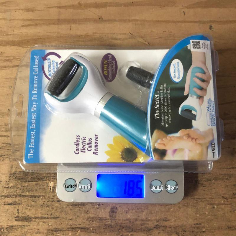 USB Rechargeable Electric Pedicure Device: New Foot Grinder for Skin Removal