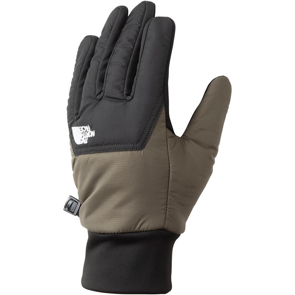 The North Face Nuptse Tip Cold Smartphone Touchscreen New Taupe Gloves, Unisex, Fleece, Weather, Compatible, Green, X-Small
