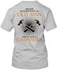 Carpenter Tee T Shirt Made In the USA Size S To 5XL