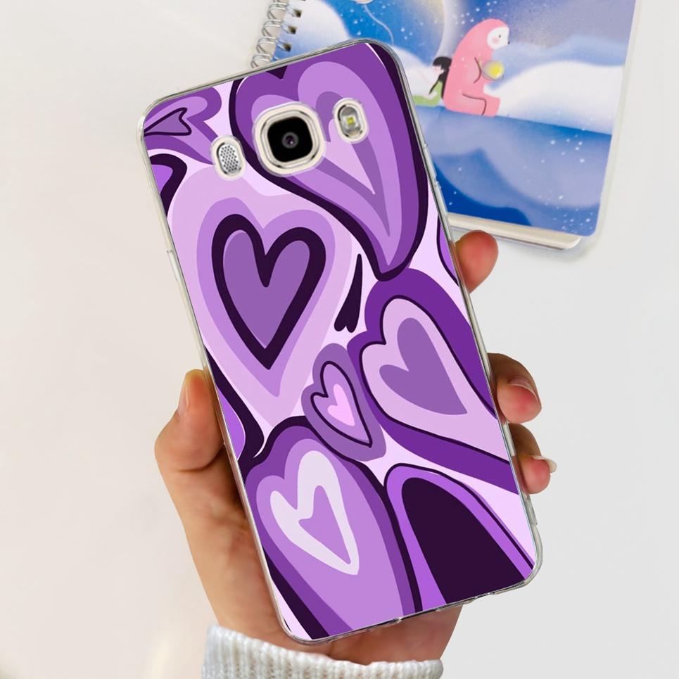 For Samsung Galaxy J5 2016 J7 2016 Phone Case Smiling Astronaut Painting Clear Housing On Samsung J7 2016 J 5 7 Galaxy Bumper