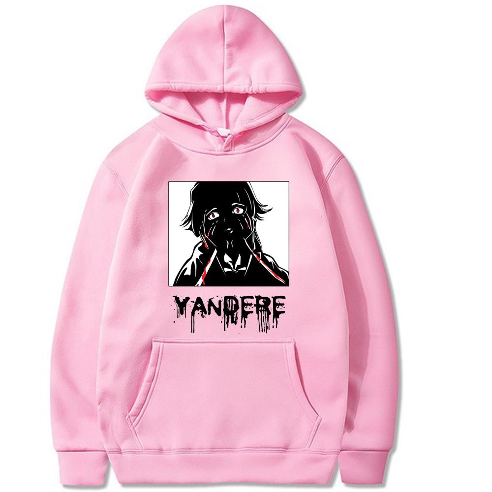 Mirai Nikki Yuno Gasai Future Diary Yuno Hoodies New Men Long Sleeve Sweatshirts Women Streetwear Pullovers Sudaderas