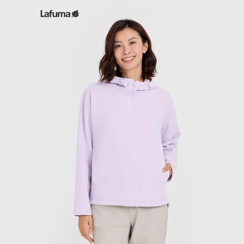 LAFUMA Women s Hooded Half-Zip Thermal Sweatshirt LFTS5DL62 EU 40