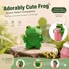 Food Grade Silicone Sleeve Cute Frog Soda Can Cover, 3D Print PLA Beverage Lid Flexible Grip Protector, Dustproof Drink Sleeves for Outdoor Activities