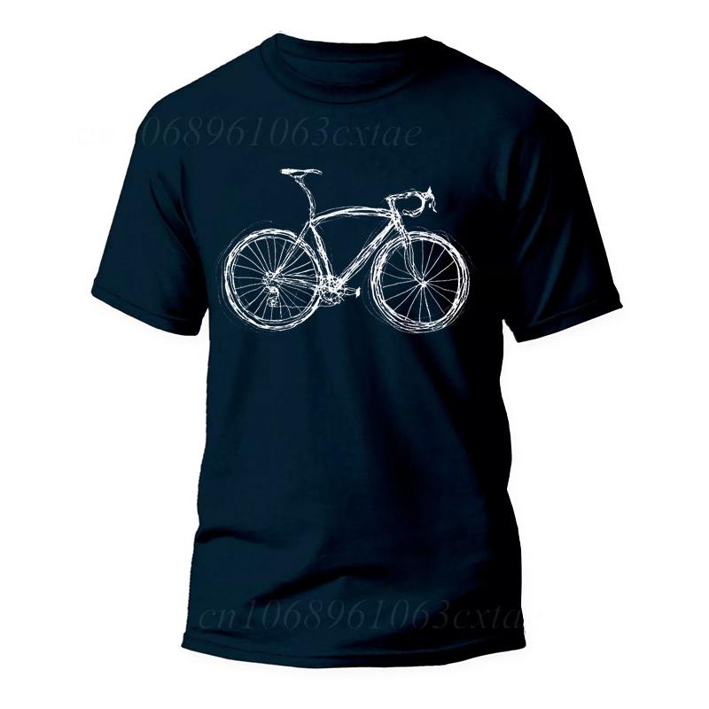 Cyclist Biking Lover T-Shirt Men Women Funny Tee Shirt Crewneck Mountain Bike Cycling Classic Short Sleeve Tshirt Gift Idea Tops