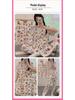 Summer Fashion Pajamas: Women's Short Sleeve Three-Piece Set with Cartoon Pacha Dog Design, Suitable for Home or Outdoors