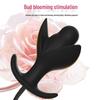Silicone Inflatable Anal Plug with Beads - Expanding Rear Dilator Sex Toy
