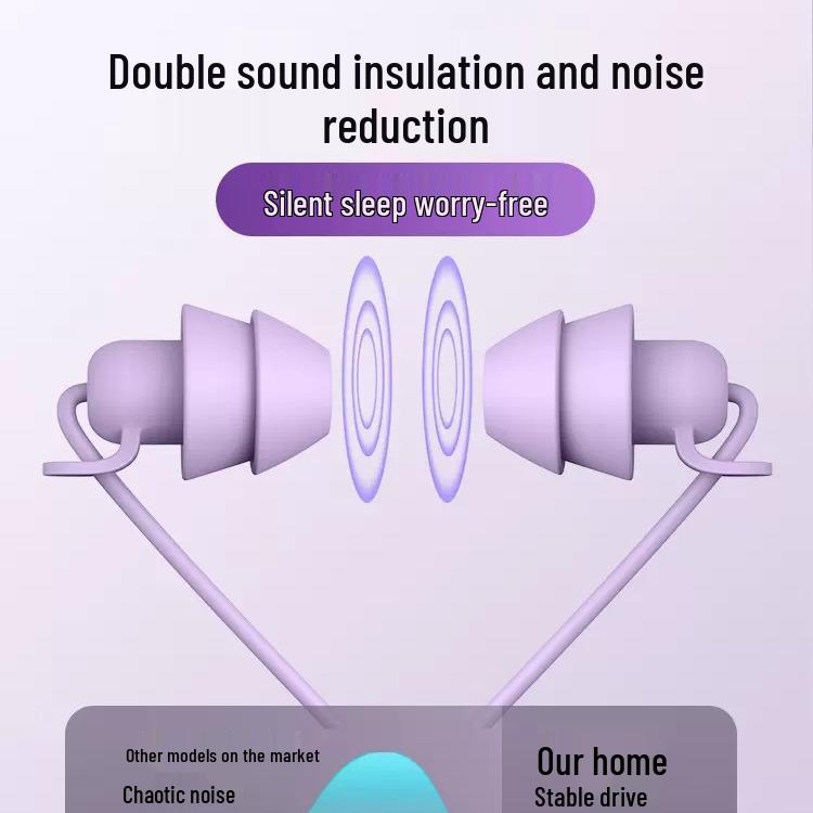 Type-C Wired Noise-Cancelling In-Ear Sleeping Earbuds