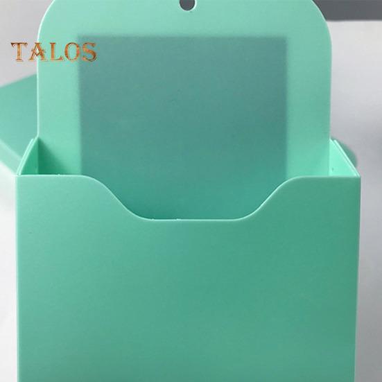 Magnetic File Holder Storage Box Solid Color Large Capacity Full Size Magnetic Pocket Wall Hanging File Organizer