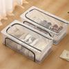 New Foldable Shoe Storage Box Under the Bed Dustproof Shoe Basket Steel Frame Large Capacity Shoe Box Home