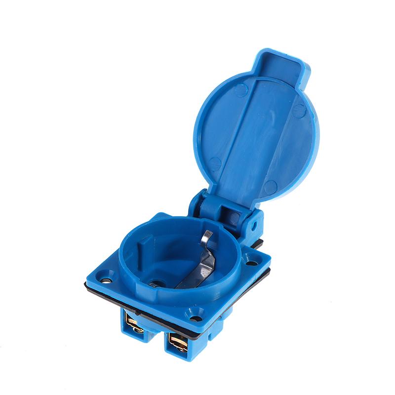 Industrial Waterproof Socket EU Socket Copper Contact Body EU Plug