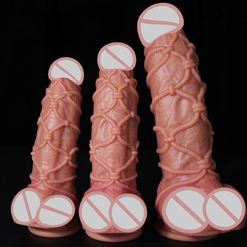 Realistic Dildo for Women - Silicone Fake Penis Adult Toy, Bizarre Shape Sex Toy for Pleasure, G-Spot Stimulation