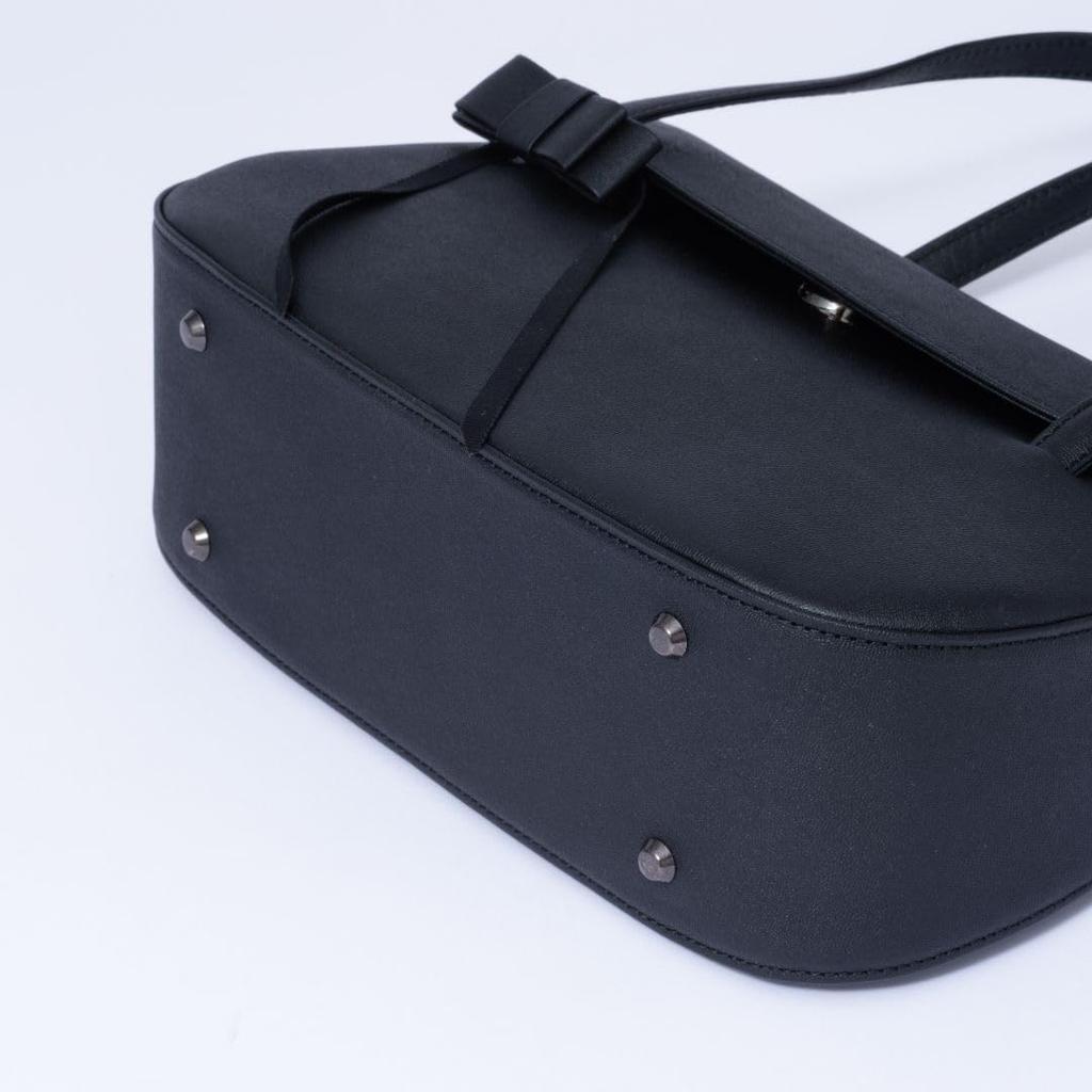 U by Ungaro Formal Bag A [Louvre] Women's Black Formal Handbag, Suitable for Entrance Ceremonies, Graduations, Weddings, Funerals, and Other Special