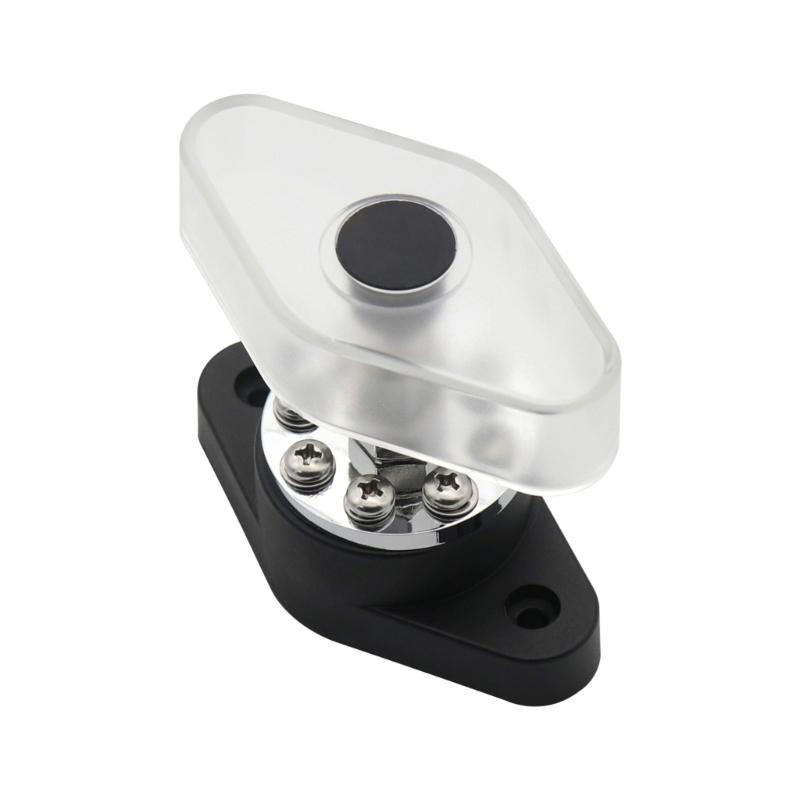 Bus Bar & Cover Ground Distribution Block Kit Universal Car Boat Marine Pickup Trailer Power Distribution Terminal Block
